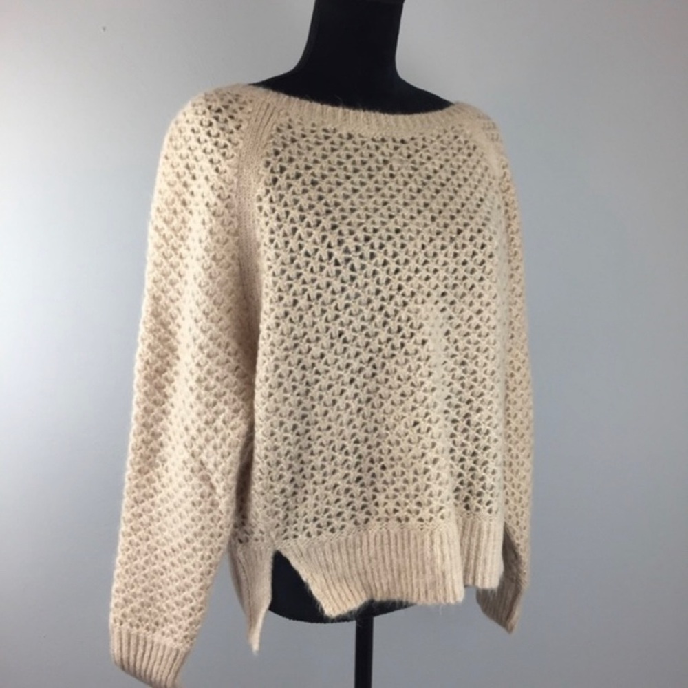 Juicy Couture Off the Shoulder Oversized Sweater